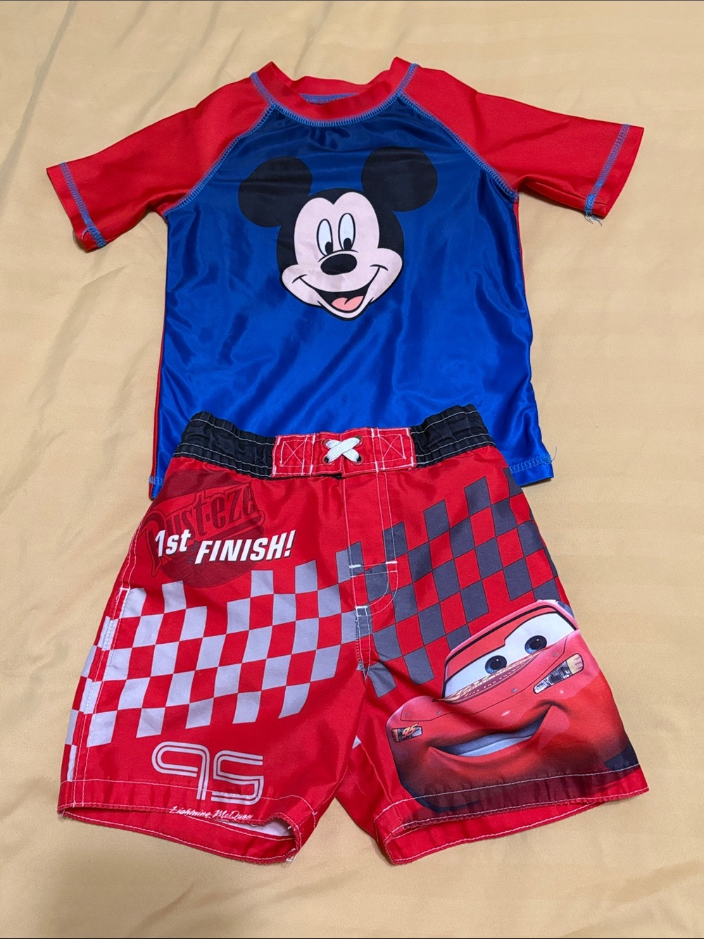 Disney Kids Swim Set Mickey Mouse & Cars